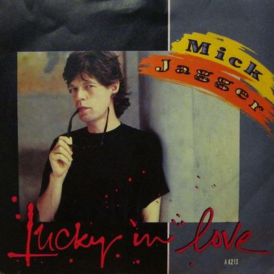 Mick Jagger(7'' Vinyl P/S)Lucky In Love-CBS-A 6213-UK-Ex/Ex