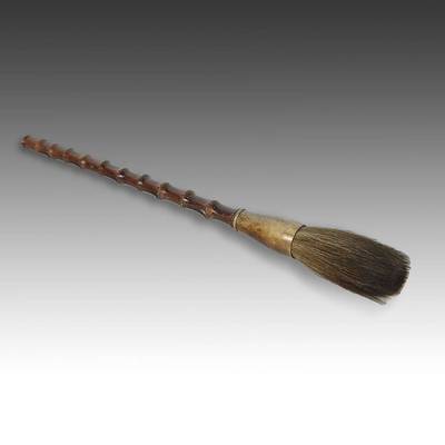 VINTAGE CHINESE AUTHENTIC SCHOLAR'S CALLIGRAPHY BRUSH BI FOUR TREASURES CHINA