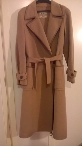 Authentic HERMES Ladies Camel Elegant 