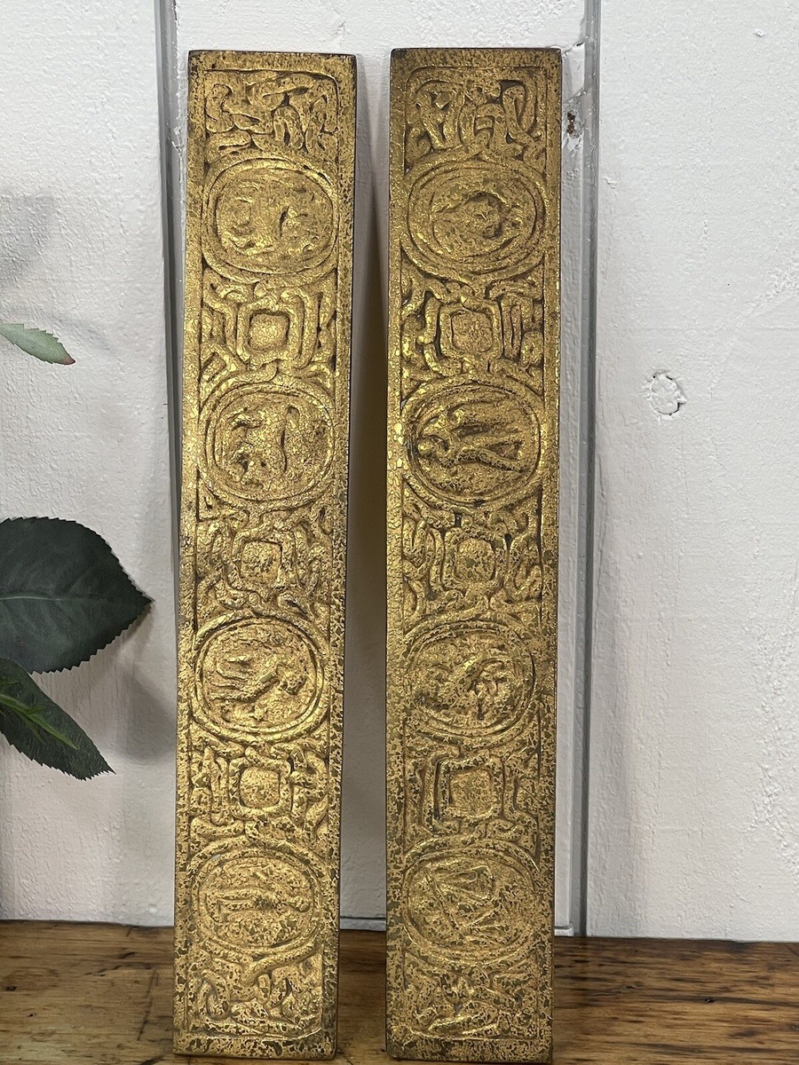 Antique Early 20c Tiffany Studios NY Blotter Ends ZODIAC