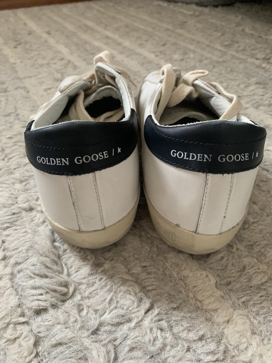 golden goose Superstar Sneaker White, Black, Ice NIB Auth Size 38