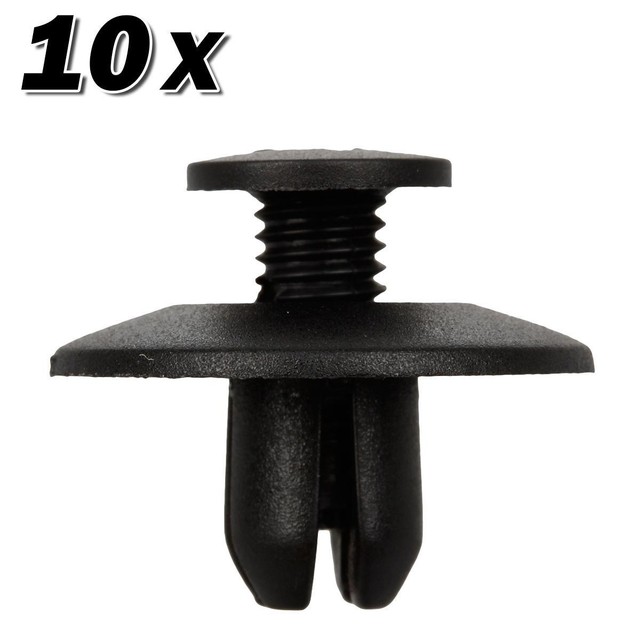 10pcs Nylon Bumper Liner Fender Hood Moulding Clip for Toyota Tundra