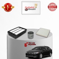 Set Service 3 Filter Xmitsubishi Lancer Viii 2.0 16V 108KW 147CV Von 2009->