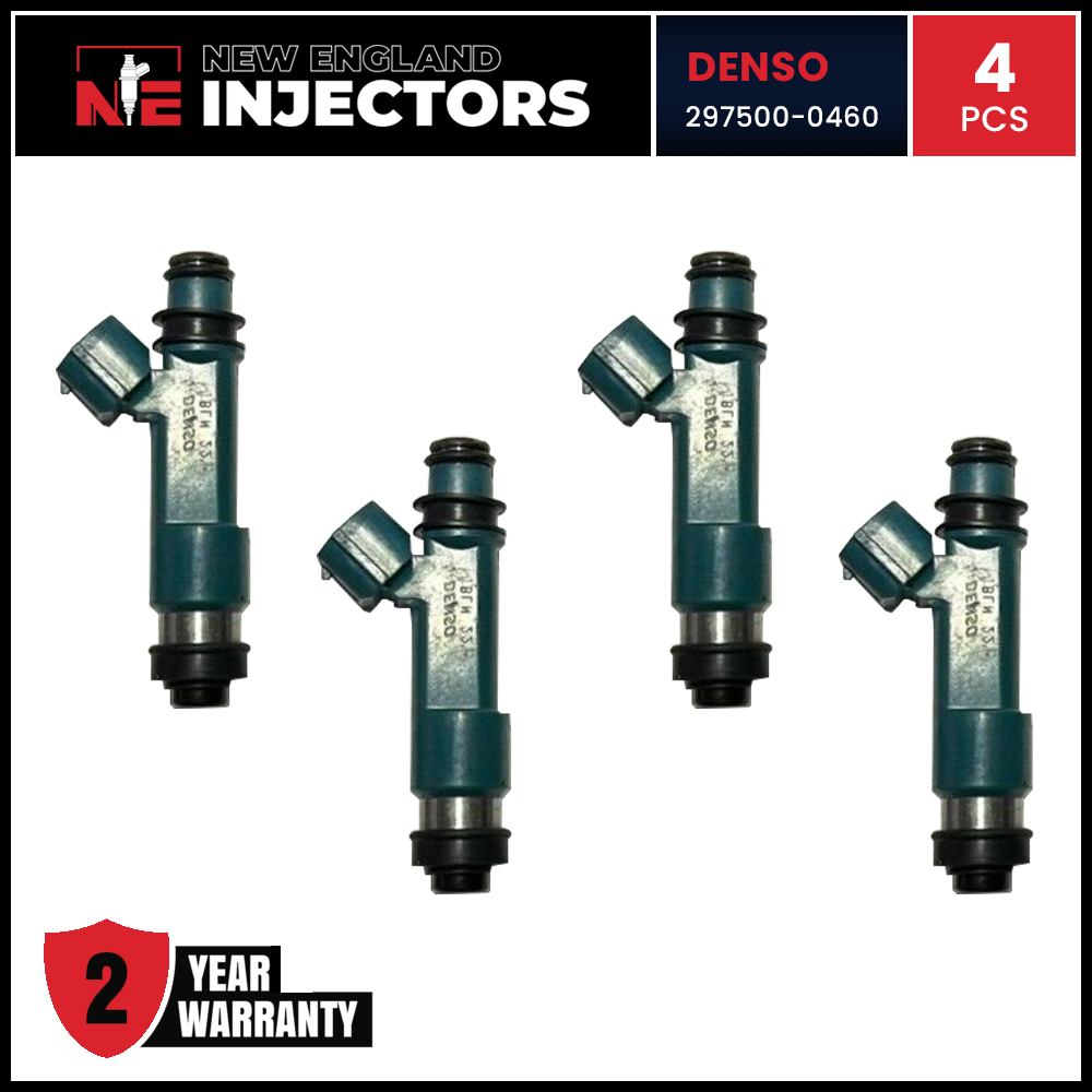 Reman OEM Denso 297500-0460 Fuel Injector Set of 4 2011-2014 Mazda 2 1 ...