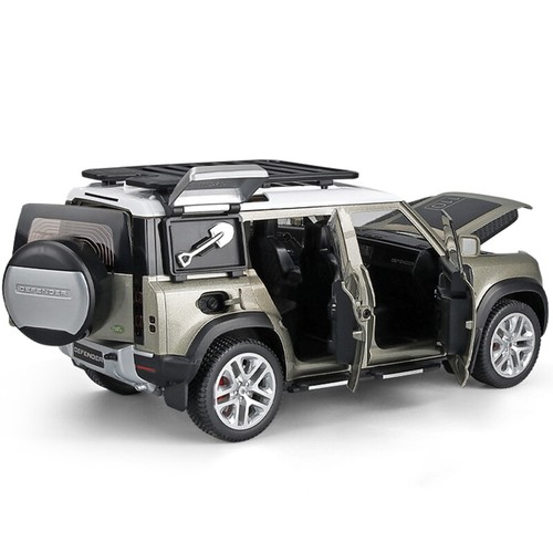 1:18 Alloy Diecast Vehicle for Land Rover Defender 110 Model Car Toy Sound Light - Picture 10 of 18