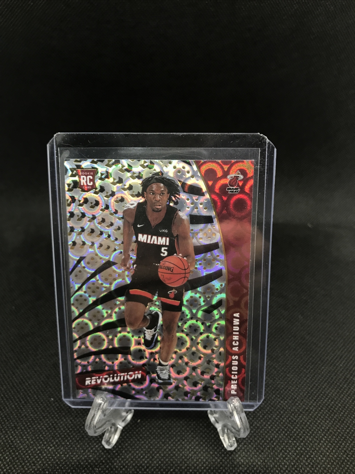 2020-21 Panini Revolution Groove #123 Precious Achiuwa RC Miami Heat