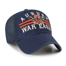 Auburn Tigers 47 Brand Highpoint Mesh Clean Up Adjustable Hat