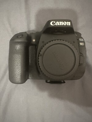 Canon EOS 90D Digital SLR Camera - Black/ EFS 10-18mm Lens / EFS 18-35mm Lens