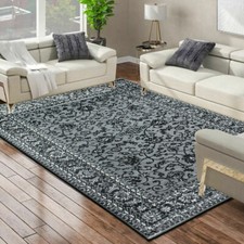 Non Slip Large Traditional Rugs Bedroom Carpet Living Room Hallway Runner Rug