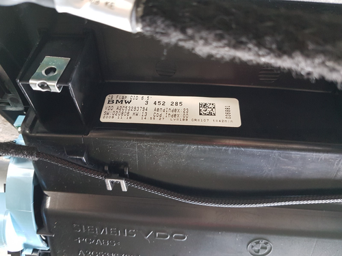 BMW X3 E83 LCI Central Information Display CID NEGRO 3452285 - Imagen 20 de 20