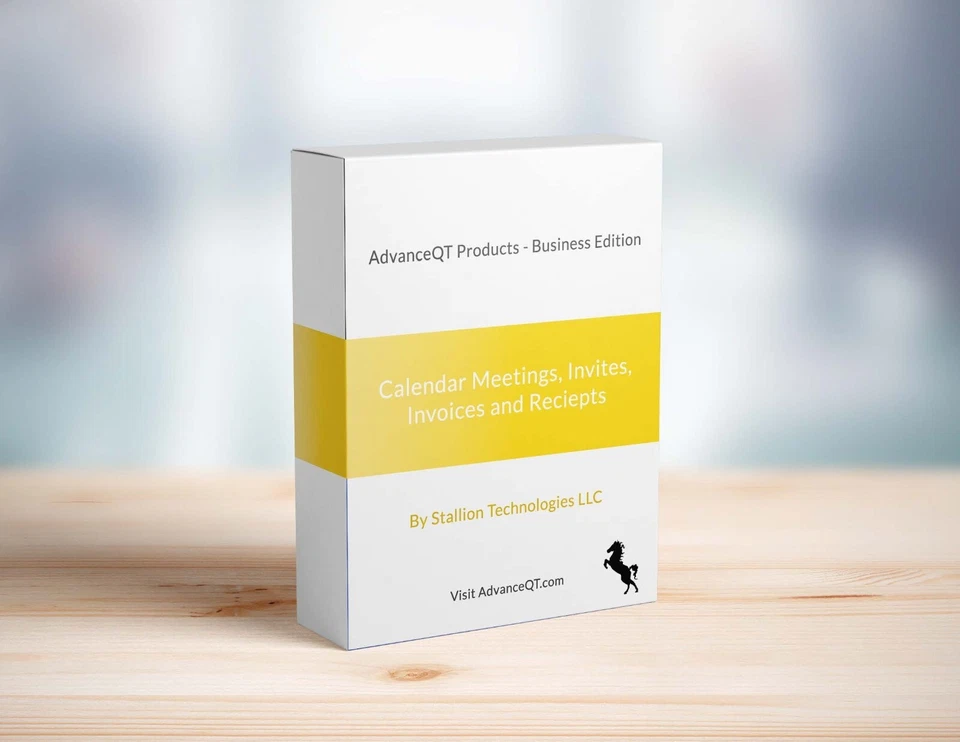 Calendar Appointment Invites Invoices Receipt 365 Online license by AdvanceQT - Image 2 of 4