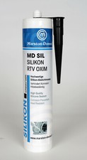 Marston-Domsel MD-SIL Silicone Sealant 1-Component Black Oxim 300ml