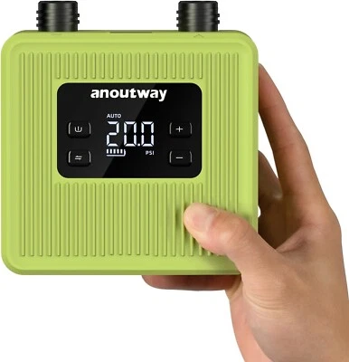 ANOUTWAY 20PSI super mini Electric SUP Air Pump | Inflator for Paddle Board, kayak, boat