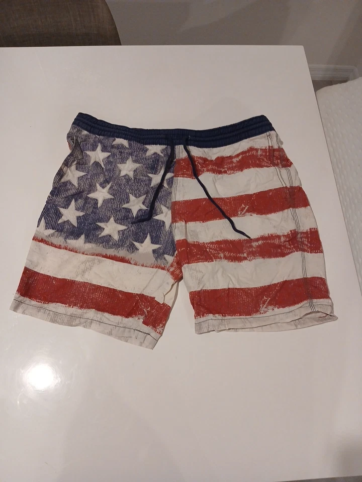 Bañador Hombre XL 40/42 Mossimo Flag Estrellas Rayas~ Foto 3 de 4