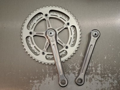 Kurbelgarnitur Campagnolo Super Record 53/42 170mm Vintage Crankset N025