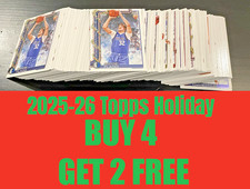 2025-26 Topps Holiday Basketball Singles You Pick Complete Your set