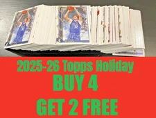 2025-26 Topps Holiday Basketball Singles You Pick Complete Your set