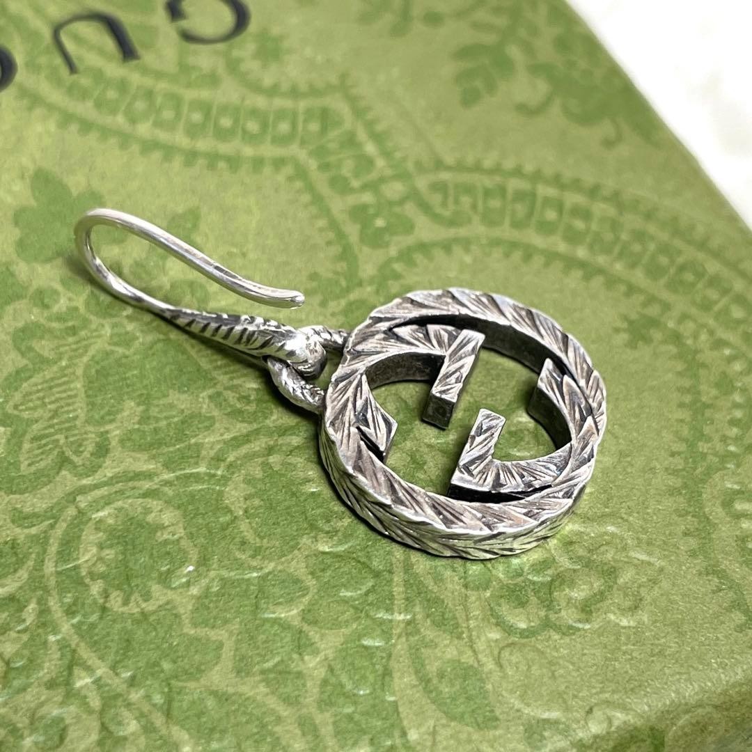 Gucci Interlocking GG Hook Earring Single Ear Ste… - image 6