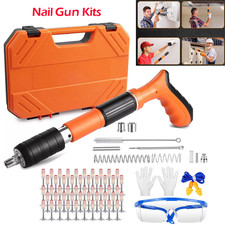 Woodworking Integrated Air Nailer Manual Steel Nail Nailer 5 Gears Power Gun UK