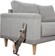 10 Pack Cat Scratch Protector Tape Double Sided Sofa Furniture Guard Cats