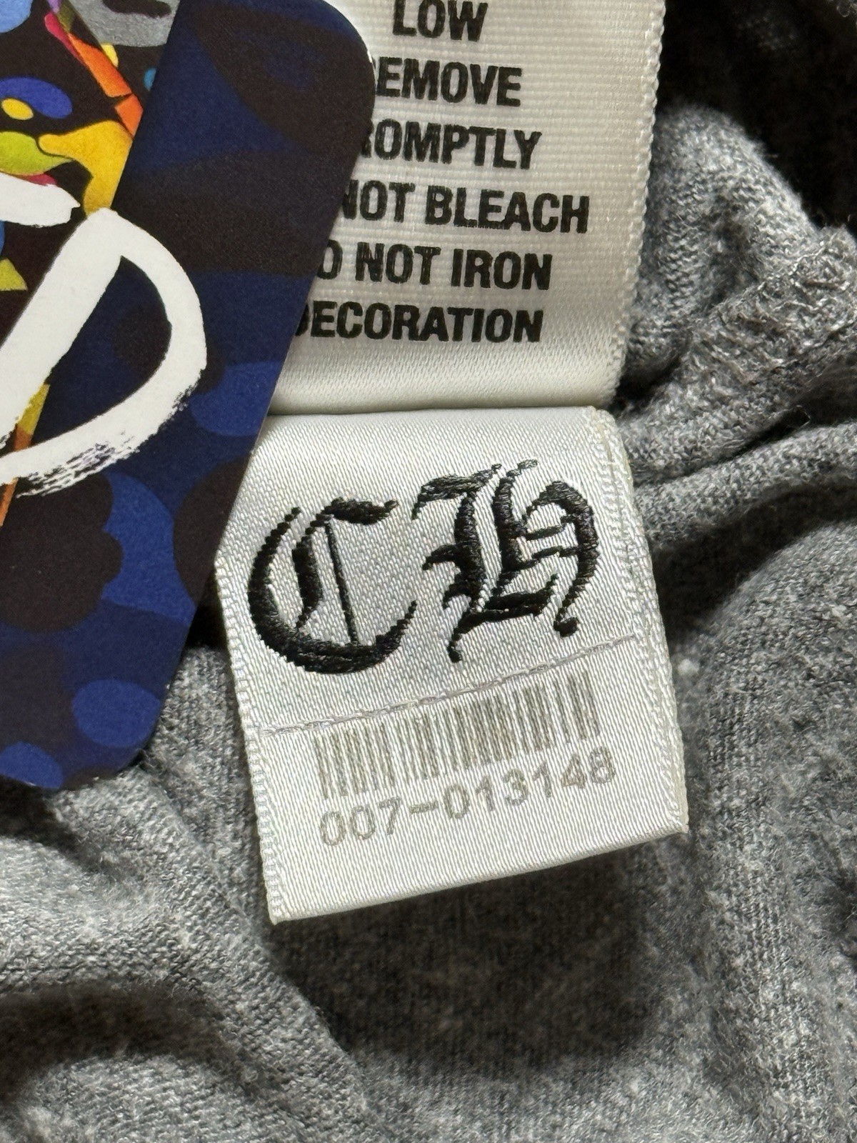 Chrome Hearts Womens Grey Multi Logo Tee thumbnail 10