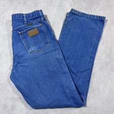 Vintage Wrangler Jeans Mens 33x34 13MWZPW Dark Wash Denim Made In USA