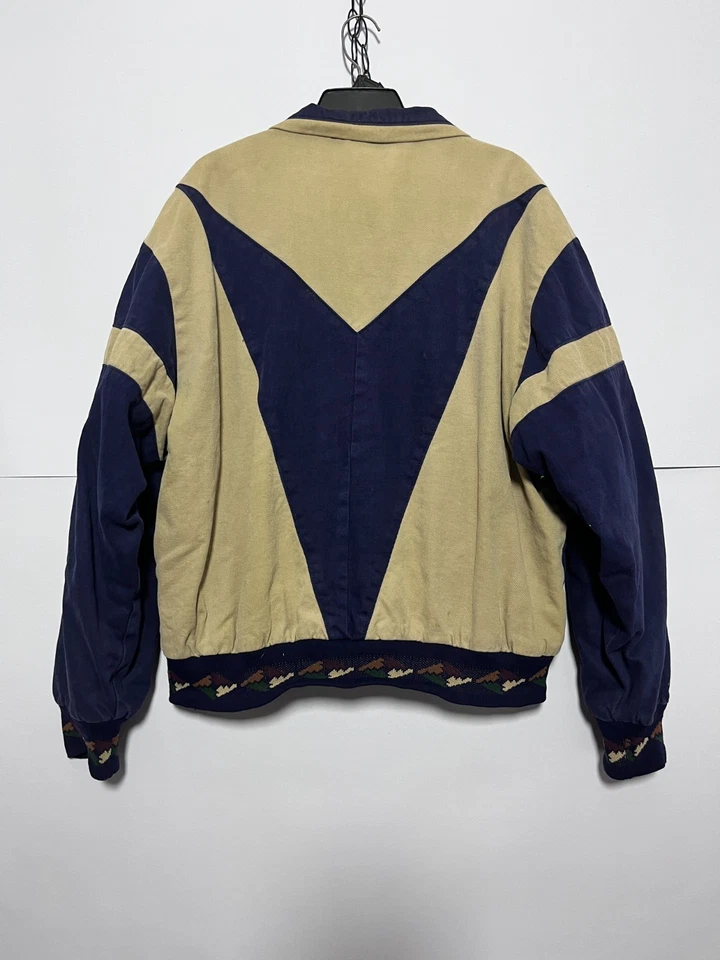 Chaqueta Cripple Creek De Colección Forrada Para Hombre XL Chaqueta Bomber Occidental Hecha en EE. UU. Foto 2 de 4