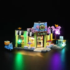 LED Light Kit for Lego Heartlake City Café Building Set, Creative Lighting Kit C