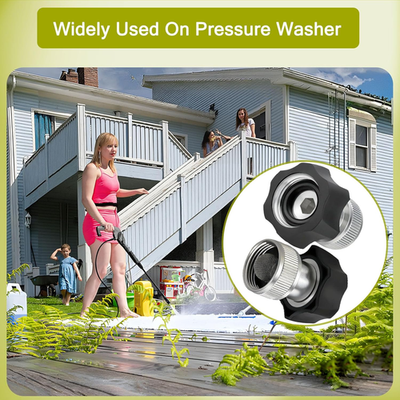 #ad 2 Pack Electric Pressure Washer Coupler 3 4quot; Garden Hose Adapter Fitting He... $23.23