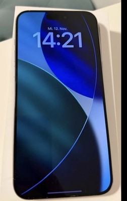    Apple iPhone 15 Pro Max   256 GB   Titan   Weiß - Wie Neu  ohne Kratzer 