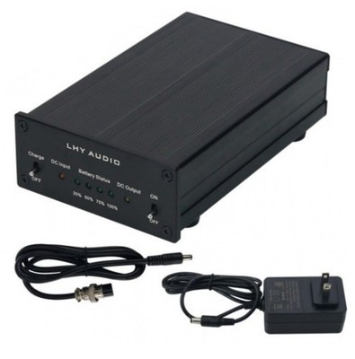 LHY Audio LT3042 DC12V 2A Linear Power Supply with Built-in Batteries +DC Cable