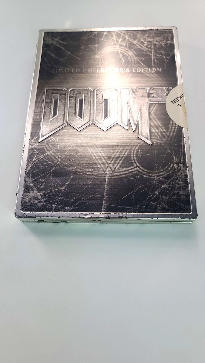 Jeu DOOM 3 COMPLET Pour Microsoft Xbox - Version PAL Française, Testé, Avec Manuel
