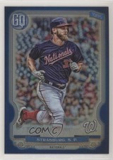 2020 Gypsy Queen Box Topper Chrome Indigo Refractor /150 Stephen Strasburg 0c2