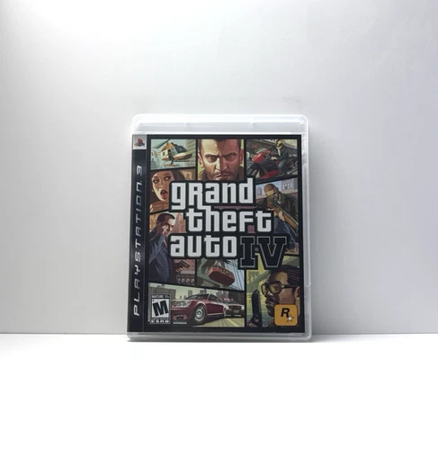 Grand Theft Auto IV Sony PlayStation 3 PS3 CIB Refurbished Tested Free Shipping