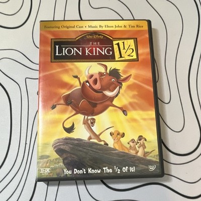 Disney DVD The Lion King 1 1/2 DVD 2-Disc 2004 - CIB w/ Inserts & TESTED