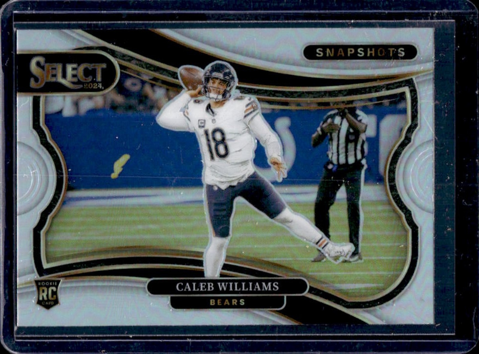 2024 Select Caleb Williams Snapshots RC Silver Prizm Rookie #14 Bears