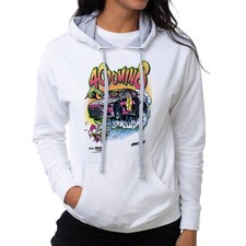 NASCAR Hooded Sweatshirt - Jimmie Johnson - 3 White by DelSol - 1 Pc T-Shirt L 