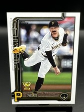 2025 Topps Series 1 Paul Skenes Gold Cup #98 Pittsburgh Pirates