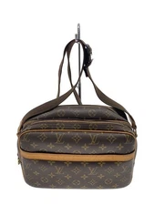 LOUIS VUITTON SHOULDER BAG REPORTER PM_MONOGRAM CANVAS PVC Brown Used