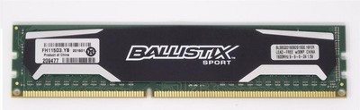 Crucial Ballistix Sport 8 GB (1x8GB) DDR3 1600 PC3-12800U BLS8G3D1609DS1S00