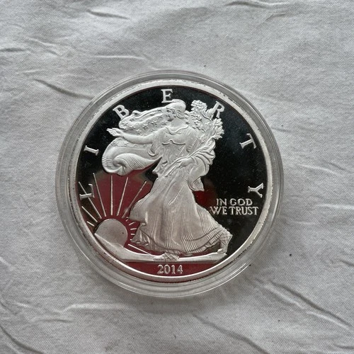 5 Troy Ounce .999 Fine Silver Round - Walking Liberty Style - 2014