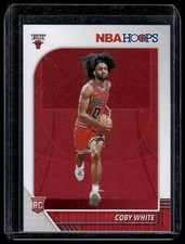 Coby White 2019-20 Hoops #204 Rookie