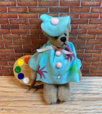 World of Miniature Bear - Artist Bear - for Dollhouse or Collection - Signed