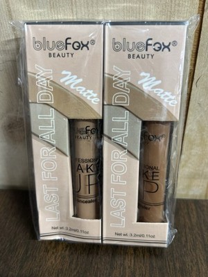 SET OF 2 BLUEFOX Matte Concealer Shades 05 & 06 BF609 Mineral Oil Ingredients