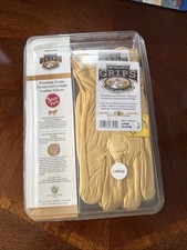 Wells LaMont Grips Yellow Cowhide Leather Gloves Size L - 3 Pack