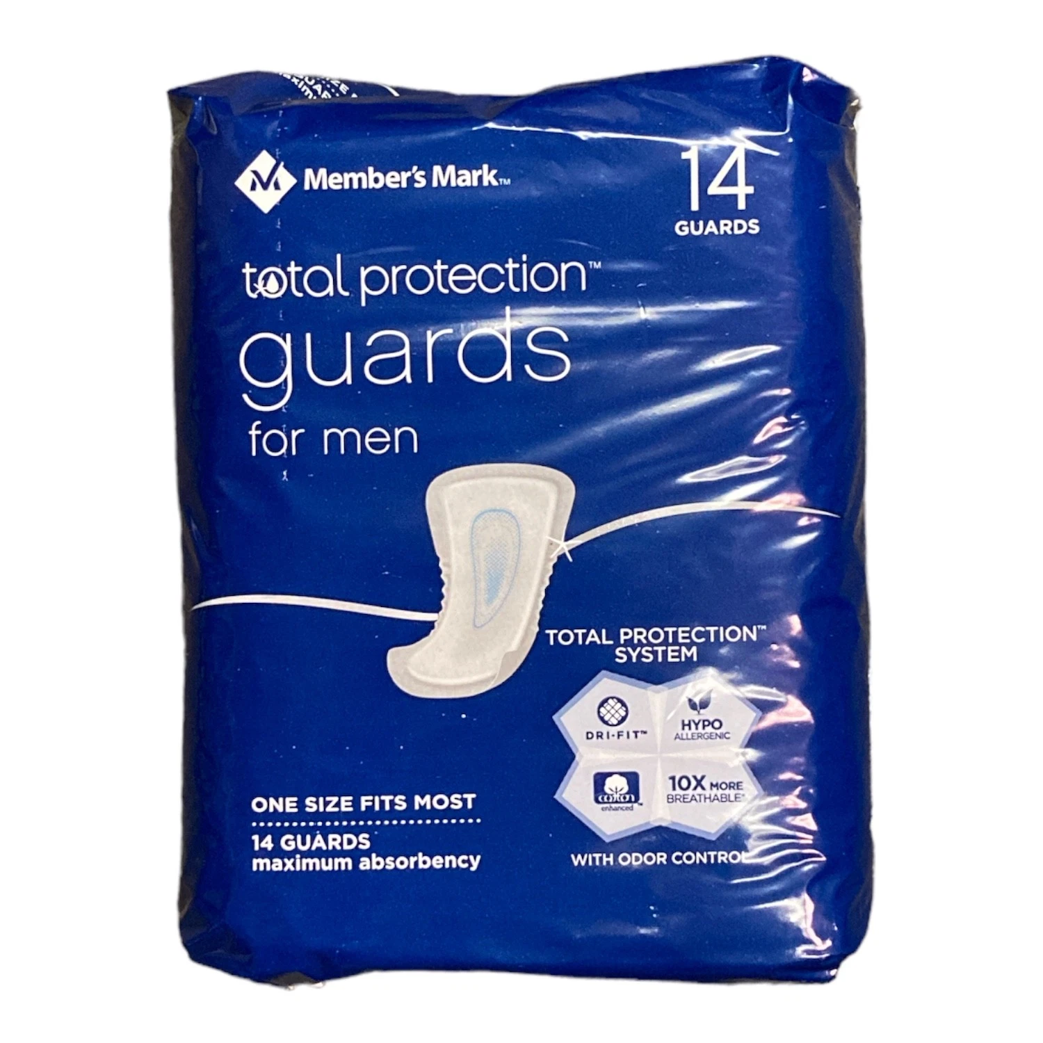 Member's Mark Total Protection Guards for Men (84 Ct.)