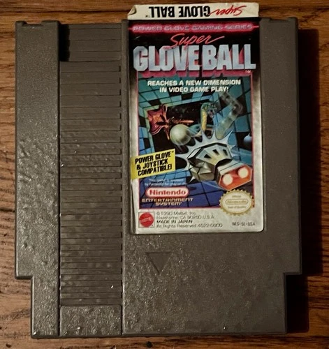 Nintendo Super Glove Ball Game Cartridge