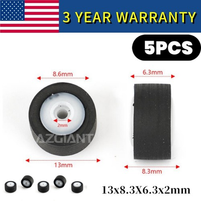 #ad 5PCS Tape Recorder Rubber Pressure Belt Pulleys Set For Sony TC WR53 TC WR520 $24.99