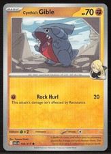 Cynthia's Gible #109/217 Common ME: Ascended Heroes Pokemon