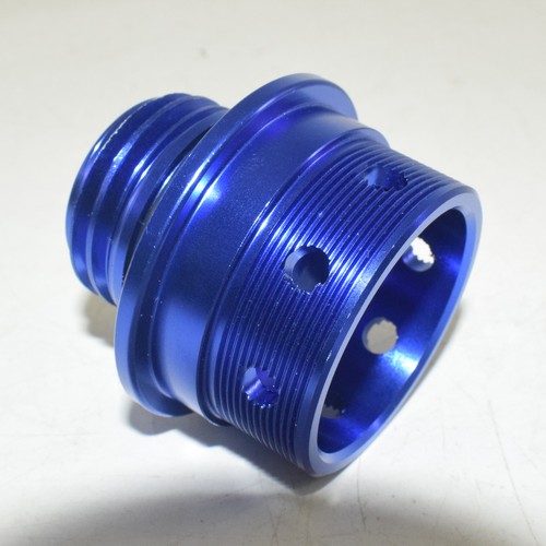 Engine Oil Filler Cap Blue Fit MITSUBISHI Lancer Ralliart Evolution EVO X CZ4A - Picture 8 of 8